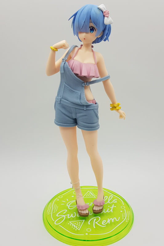Rem Figur - Re:Zero - Precious Figure - Salopette Mizugi ver. - Renewal - Taito