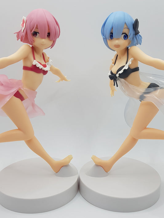 Rem & Ram Figuren (Set) - Re:Zero - Celestial Vivi - Banpresto