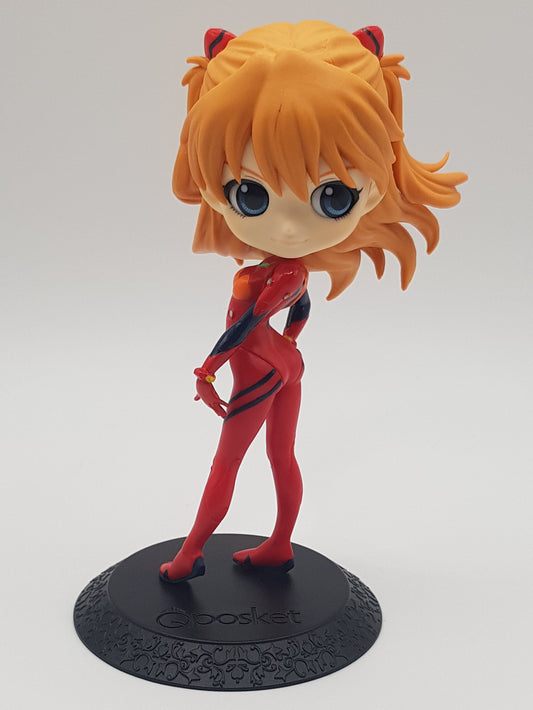 Souryuu Asuka Langley Figur - Neon Genesis Evangelion - Q-Posket - Plugsuit Style B Another Color Ver. - Banpresto
