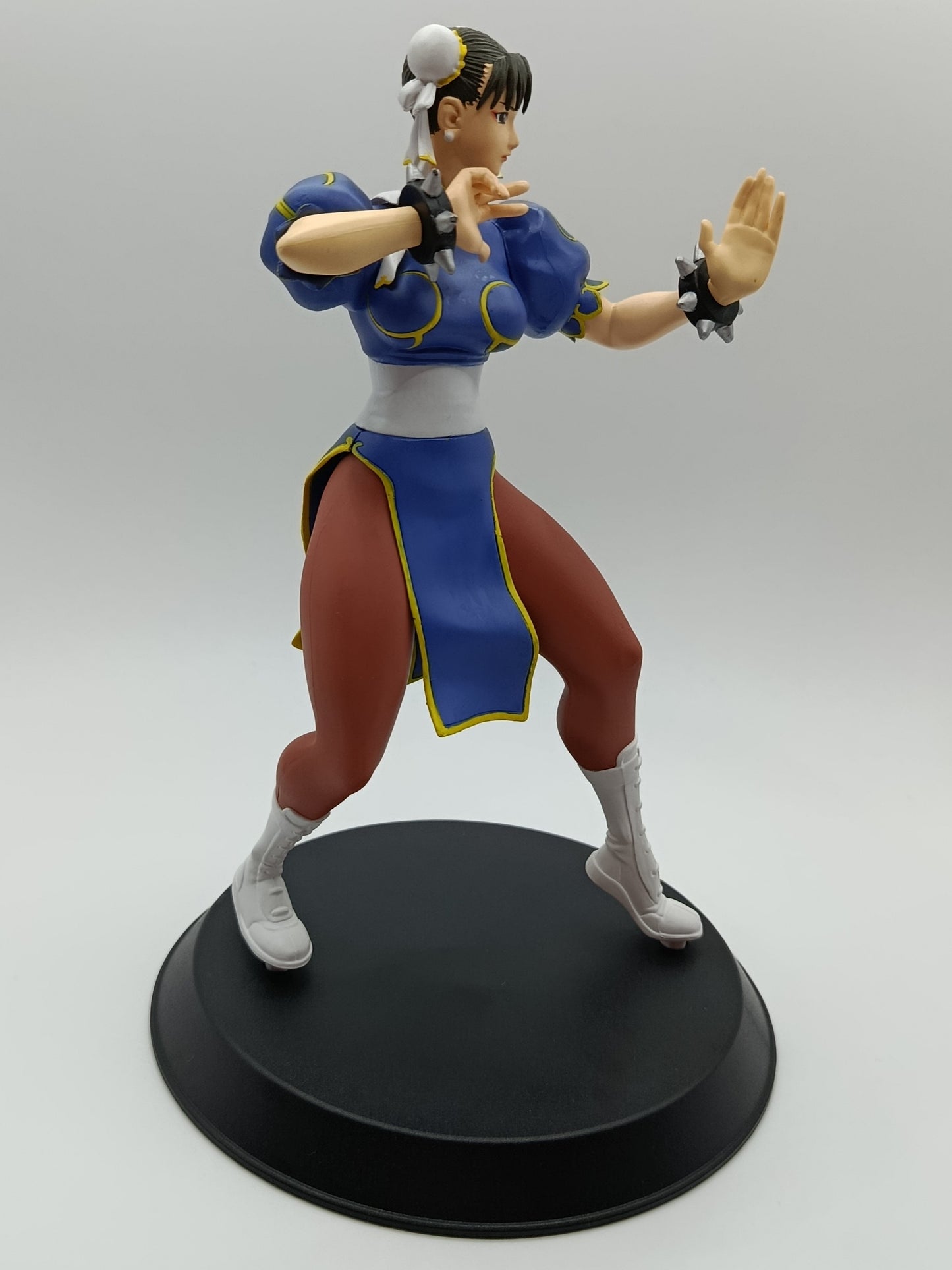 Chun-Li Figur - Street FIghter - All Capcom Vs All SNK - DX Figure - Blue Ver. - Banpresto