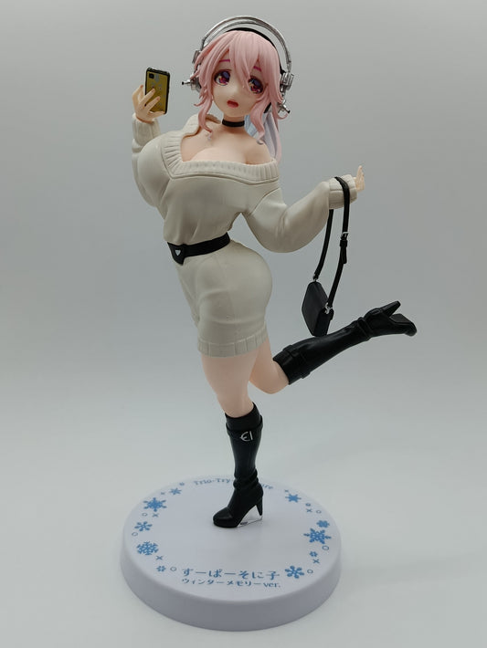 Sonico Figur - SoniComi / Super Sonico - Trio-Try-iT Figure - Winter Memory Ver. - FuRyu