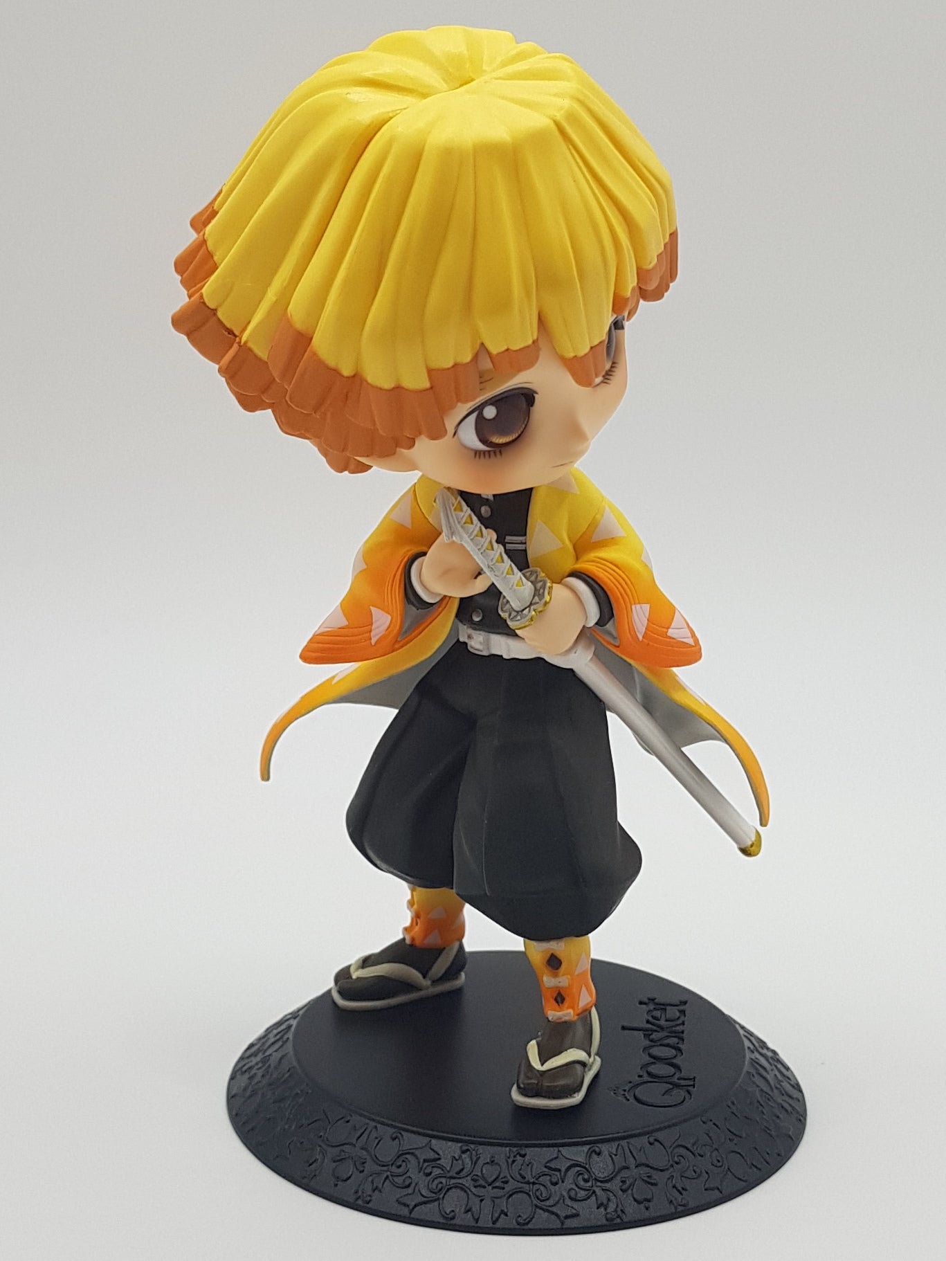 Zenitsu Agatsuma Figur - Demon Slayer: Kimetsu no Yaiba - Q-Posket Ver. A - Banpresto