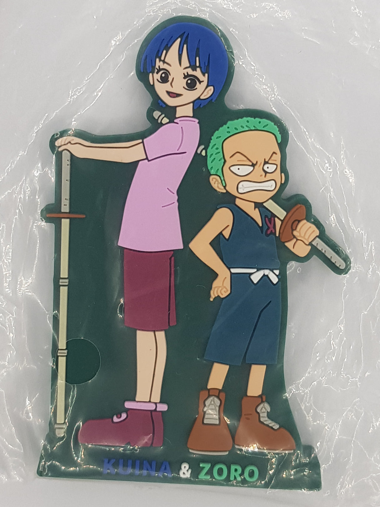 Roronoa Zoro / Lorenor Zorro & Shimotsuki Kuina Rubber Stand - One Piece - Ichiban Kuji Lotterie - Banpresto