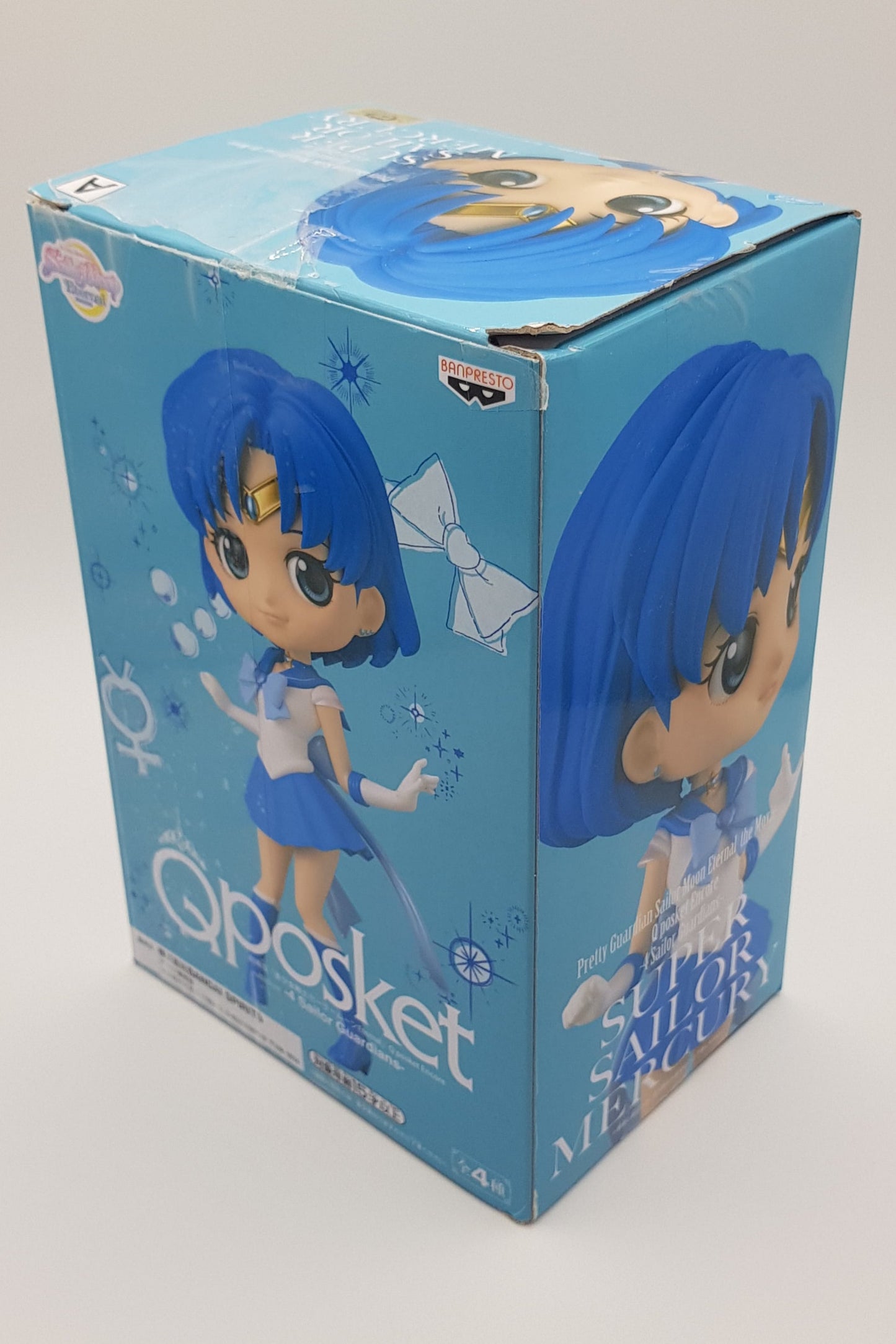 Ami Mizuno / Sailor Merkur Figur - Sailor Moon Eternal - Q-Posket Ver. A - Banpresto
