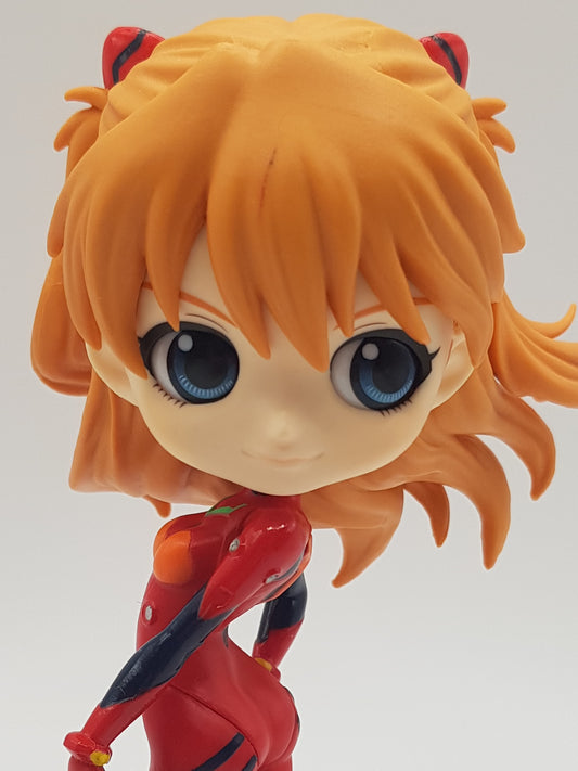 Souryuu Asuka Langley Figur - Neon Genesis Evangelion - Q-Posket - Plugsuit Style B Another Color Ver. - Banpresto