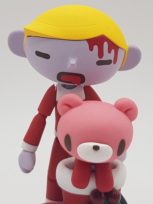 Gloomy Bear & Pitty FIgur - Gloomy Bear - Xmas Ver. - Revoltech - Kaiyodo - Taito