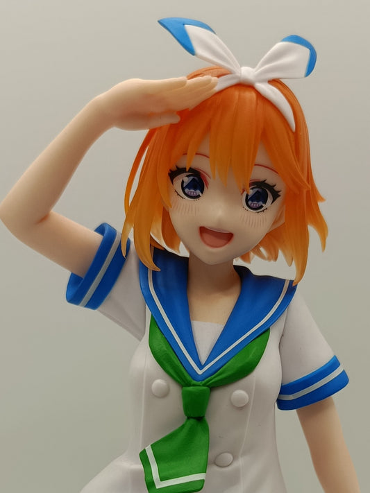 Yotsuba Nakano Figur - The Quintessential Quintuplets - Trio-Try-iT - Marine Look Ver. - FuRyu