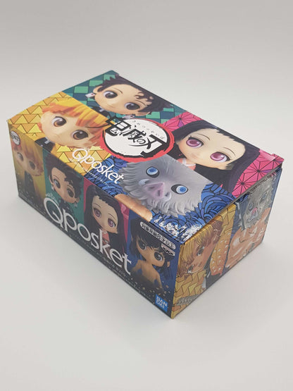Demon Slayer Q-Posket Petit Set - Zenitsu Agatsuma, Tanjiro Kamado, Nezuko Kamado, Inosuke Hashibira Figuren - Banpresto