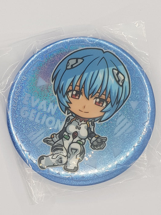 Rei Ayanami Button - Neon Genesis Evangelion - Badge - Gashapon Kuji - Bandai