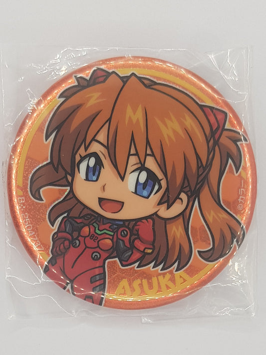 Souryuu Asuka Langley Button - Neon Genesis Evangelion - Badge - Gashapon Kuji - Bandai