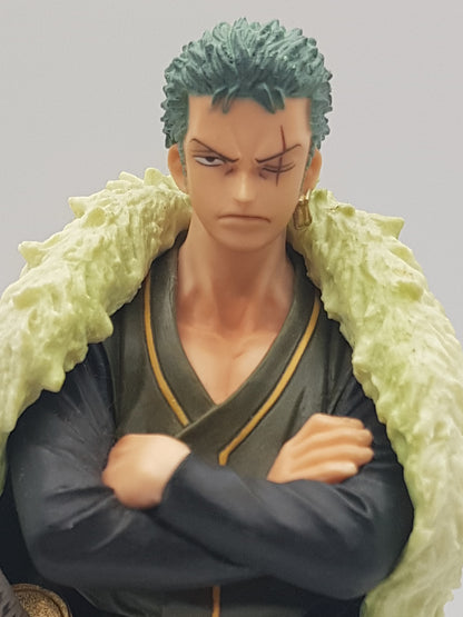 Roronoa Zoro / Lorenor Zorro Figur - One Piece - The Grandline Men 15th Edition Vol. 5 - Banpresto (defekt)