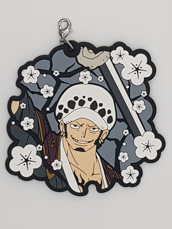 Trafalgar D. Water Law Anhänger - One Piece - KirieArt - Rubber Strap - Tapioca